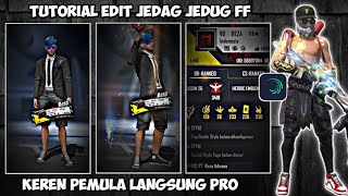 TUTORIAL EDIT JEDAG JEDUG ALIGHT MOTION FF PEMULA\KEREN [upl. by Amhsirak]