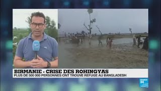 Exode des Rohingya  quotJai vraiment cru que nous allions tous nous noyerquot [upl. by Hegyera121]