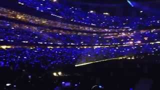 Superbowl half time show from inside the superdome stadium Beyonce 2 [upl. by Pears675]