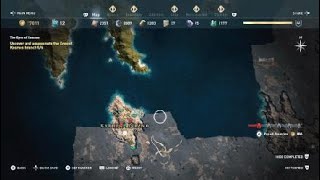 Where is The Arena Located  Assassins Creed Odyssey [upl. by Marceau]