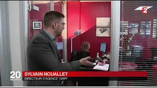 Sylvain Nouallet Président dORPI Paris au JT de 20h de France 2 du mardi 14 février 2017 [upl. by Shing95]