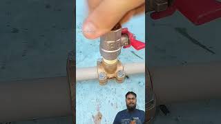 New Pipeline Connection Without Cutting the Pipe  Quick amp Easy Method shorts Viralvideo [upl. by Nosnehpets966]