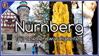 Nürnberg  👍Top5 Sehenswürdigkeiten  Attraktionen [upl. by Dallis]