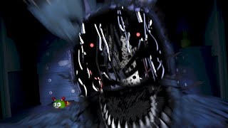 Withered nightmare bonnie Jumpscare FNAF4 [upl. by Everard]