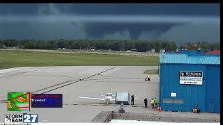 Remember this Storm Team 27 weather camera captures tornado live on August 17 2017 [upl. by Ivatts]