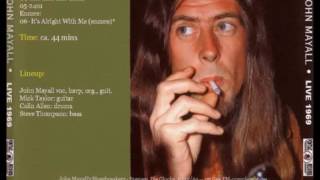 John Mayall amp the Bluesbreakers  Live in Bremen 1969 [upl. by Yeliak]