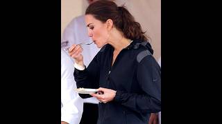 What does Kate Middleton eat in an average day princessofwales katemiddleton princewilliam [upl. by Aynotan517]