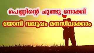 ചുണ്ടുകണ്ടാൽ അറിയാം പെണ്ണിൻറെ യോനി വലുപ്പം [upl. by Lon]