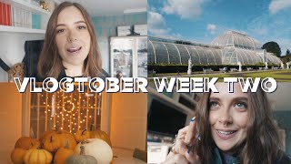 VLOGTOBER 2020 WEEK TWO Pumpkin Time  sunbeamsjess [upl. by Htebyram]