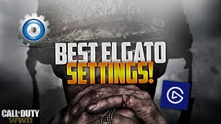 BEST Elgato Settings For Call of Duty World War 2 [upl. by Stilwell]