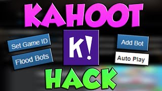 How To Hack Kahoot Games  Auto Answer amp Flood Games 2024 School Chromebook [upl. by Lara925]