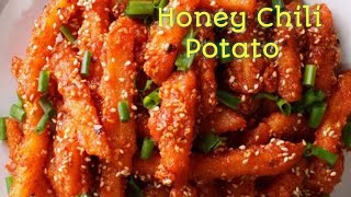 Honey chilli potato [upl. by Enihpled]