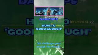 How to get “Good Enough” Dark Ops Calling Card  Black Ops 6 Zombies blackops6 zombies darkops [upl. by Ecyak956]