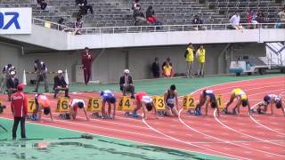 2014429 織田記念陸上 男子100m予選1組 桐生祥秀選手 10秒10 [upl. by Ettesyl667]