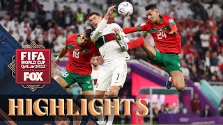 Morocco vs Portugal Highlights  2022 FIFA World Cup  Quarterfinals [upl. by Lerner]