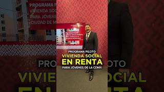 Vivienda en renta para jóvenes gobierno renta jovenes [upl. by Ebag]