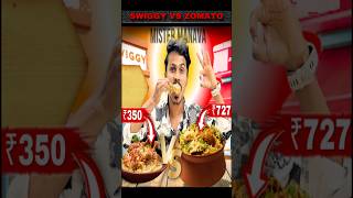 ₹727 Expensive Biryani mistermanava kannadiga viralvideo trendingshorts shorts biryani [upl. by Assilam]