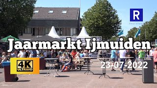 Jaarmarkt IJmuiden 2022 4K [upl. by Norval]