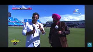 Wasim akram got angry on his team with navjot singh siddhu All Credit goes to star sports owner [upl. by Cutlerr]