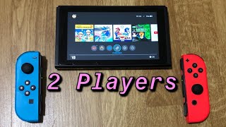 HOW TO PLAY With 2 PLAYERS CoOp Games Nintendo Switch [upl. by Troth858]