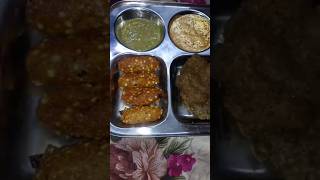 Vrat special thali 😋👌👌 shorts viral videos cooking foodie [upl. by Cykana]