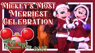 Discover the Unforgettable Charm of Mickeys Most Merriest Celebration 2023 [upl. by Fonzie]