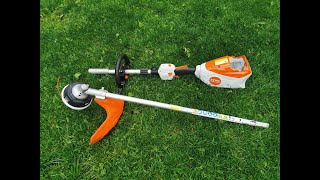 Stihl AkkuKombimotor KMA 80 R Akku Kombisystem Stihl AKAkkuSystem mit vielen AnbauWerkzeugen [upl. by Anoyek]