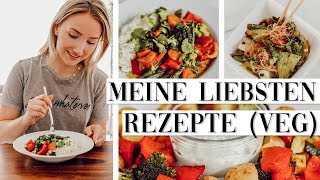 Meine 3 LIEBLINGSREZEPTE vegetarischvegan  Gesund Schnell und Einfach  TheBeauty2go [upl. by Edita]