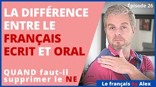 Quand supprimer le NE en français à loral  PARTIE 1 [upl. by Nhguaval634]