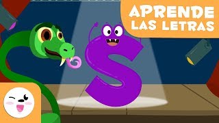 Aprende la letra quotSquot con Sara la Serpiente  El abecedario [upl. by Short]