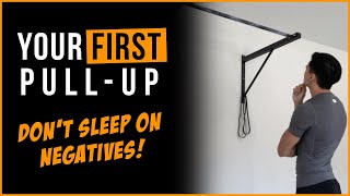 How to Do Your First Pullup  Don’t Be Negative About Negatives [upl. by Aivekahs]