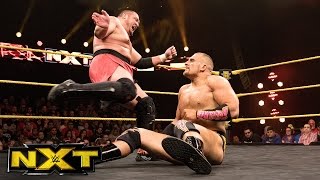 Mojo Rawley vs Samoa Joe WWE NXT Aug 10 2016 [upl. by Retrop]