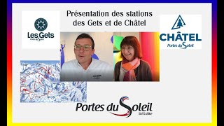 Présentation des stations des Gets et de Châtel [upl. by Emersen101]