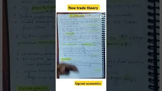 New Trade theory shortvideo shortsviral ugcnet netjrf economics shortfeedreelstradeviral [upl. by Alecram]