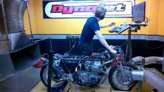 Honda CB750 in Dyno [upl. by Ravaj804]