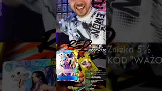 Youtuber wyciągnął karte wartą 4000 ZŁ 🥵 onepiece pokemontcg manga [upl. by Brade]