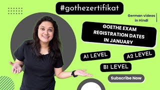 Goethe Exam Update January 2024 Dates Revealed Plan Your Language Success 📅 [upl. by Darline461]