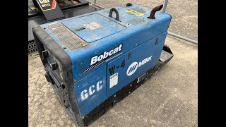 Miller Bobcat 250 Propane WelderGenerator 1806 Hours [upl. by Singleton390]