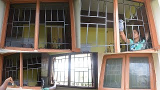 கிச்சன் ஜன்னல் சுத்தம் செய்வது எப்படி How to Clean Kichen Windows Cleaning Tips In Tamil [upl. by Hsihsa]