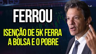 Pobre vai Sofrer e Ibovespa em Queda e Pode Piorar MUITO  isa4 taee11 bbas3 itsa4 [upl. by Amoeji]