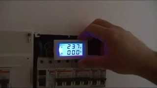 D85 DIGITAL METER  VOLTIMETRO AMPERIMETRO PARA CORRIENTE AC [upl. by Ardene]