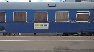 2xICUrlaubsExpress Autoreisezugwagen in Hannover Hbf IC2571 HIC2576 SchwerinUEX79153 HH [upl. by Refitsirhc975]