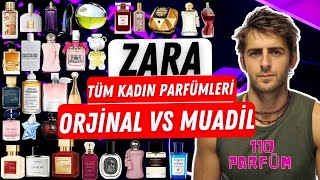 Tüm Zara Kadın Parfüm Muadilleri 20232024 [upl. by Enelram]