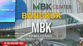 Bangkok Walking Tour MBK Center Tour of the Most Iconic Shopping Center in Bangkok [upl. by Lener291]