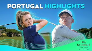 DOUBLE DEBUT WINNERS on Europes Smallest Greens 👀  Student Tour Series Portugal [upl. by Ididn698]