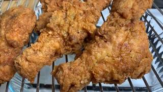 EXTRA CRISPY FRIED CHICKEN  TASTY FRIED CHICKEN TERRIANN’S KITCHEN [upl. by Scholz]