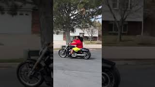 VROD MUSCLE  KiLLER CUSTOM  2” LOWERiNG KiT TEST RiDE [upl. by Nelg226]