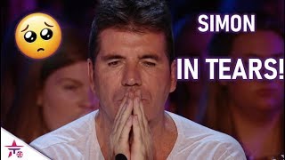 Auditions That Brought Simon Cowell To Tears  Warning You Will CRY [upl. by Kantor]