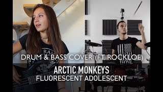 Arctic Monkeys  Fluorescent Adolescent  Quentin Brodier ft Rockloe Drum amp Bass Cover [upl. by Potts]