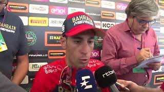 Vincenzo Nibali  intervista postgara  Il Lombardia 2018 [upl. by Nirrac]